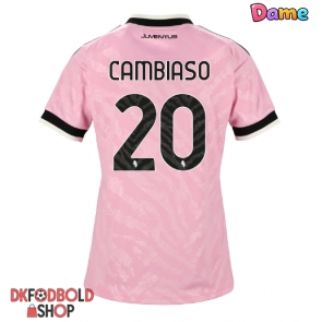 Juventus Andrea Cambiaso #20 Udebanetrøje Dame 2026-27 Kort ærmer Juventus Andrea Cambiaso #20 Udebanetrøje Dame 2026-27 Kort ærmer